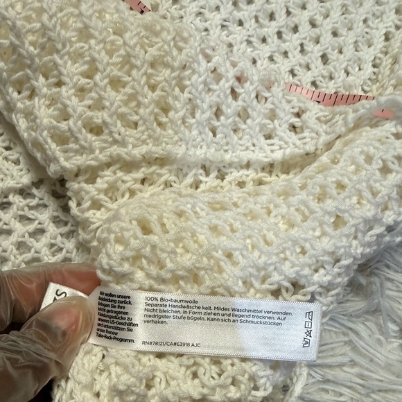 Eileen Fisher Peruvian Organic Cotton Cord Bateau Neck Top - Picture 11 of 14